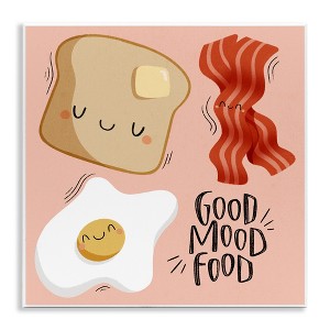 Stupell Industries Good Mood Food Breakfast Wall Plaque Art - 1 of 4
