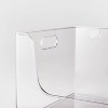 Tall Sliding Storage Bin Matte Plastic White - Brightroom™ – Target  Inventory Checker – BrickSeek