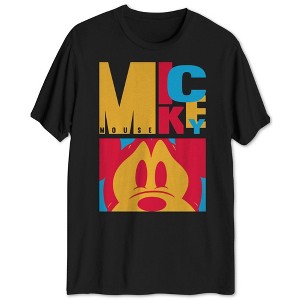 Jem Mens Colorblocked Mickey Graphic T-Shirt - 1 of 1