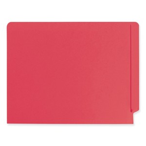 Top Tab Colored Fastener Folders, 0.75