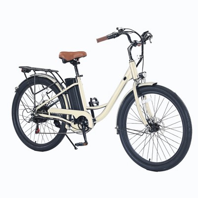 26" 350W Woman Mountain Electric Bike with 36V/13Ah Removable Battery