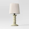 Mini Stick Table Lamp with Pleated Shade - Room Essentials™ - 2 of 4
