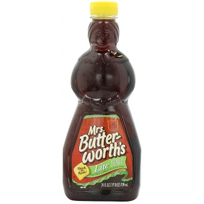Mrs. Butterworth's Lite Syrup, 24-Ounce (Pack of 4)