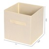 REGALWOVEN Collapsible Fabric Storage Bin with Handle for Organizing Clothes Books 2 Pcs - image 4 of 4