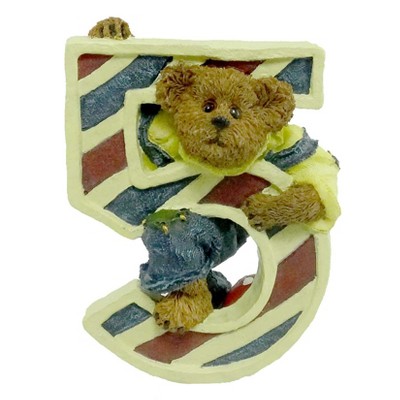 Boyds Bears 3.0 Inch L T Beanster Birthday 1E Bearstone Figurines