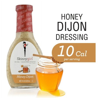 Skinnygirl, Fat-Free, Sugar-Free Honey Dijon Salad Dressing, 8 fl oz (Pack of 4)