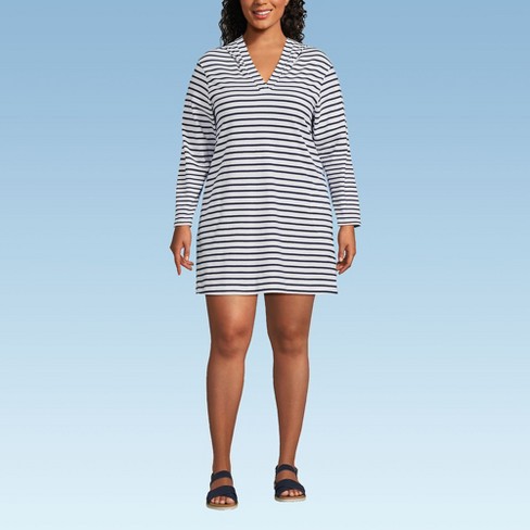 Lands end plus size swim cover ups online