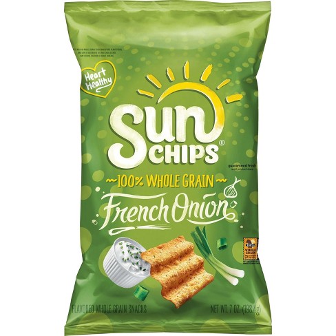 Sunchips French Onion Flavored Whole Grain Chips 7oz Target