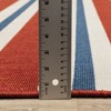 Oriental Weavers Meridian 7'10" Round Machine Woven Rug in Red - 4 of 4