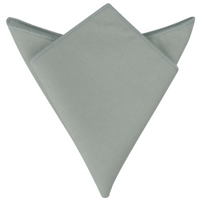 INSPIRE CHIC Men's Cotton Solid Color Formal Suit Pocket Squares