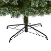 9ft. Slim Snow Tip Pine Artificial Christmas Tree with 800 Clear LED Lights – Tall Elegant Holiday X-Mas Glow - 4 of 4