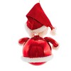 Italian Ornaments 6.25 In Lrg Sittin' Chubby Claus Hang Or Sit Christmas Tree Ornaments - 2 of 3