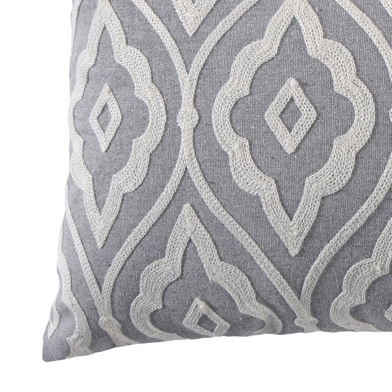 Tamsin Grey Geometric Decorative Pillow - Levtex Home, 3 of 4
