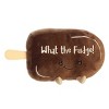 Aurora Large What The Fudge JUST SAYIN' Witty Stuffed Animal Brown 12.5" - 2 of 4