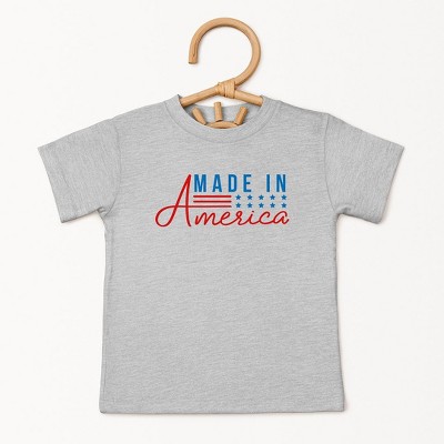 The Juniper Shop Made In America Stars And Stripes Toddler Short Sleeve Tee