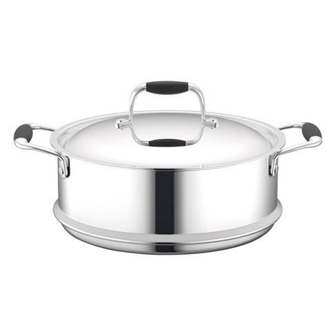 Nutrichef 3-quart Saucepan With Lid - Stainless-steel Stain-resistant Sauce  Pot Kitchen Cookware : Target