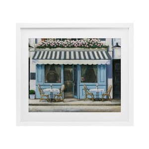 Stupell Industries Scenic Restaurant and Bistro Framed Print Under Glass Art - 1 of 4