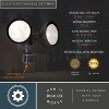 VAXCEL Motion Sensor Dusk to Dawn Outdoor Security Flood Light - 180 Degree Range - 70 Ft. - 4 of 4