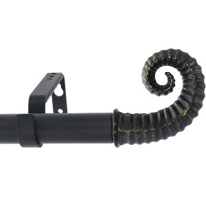 Urbanest Horn 1-inch Diameter Adjustable Curtain Rod - 1 of 4