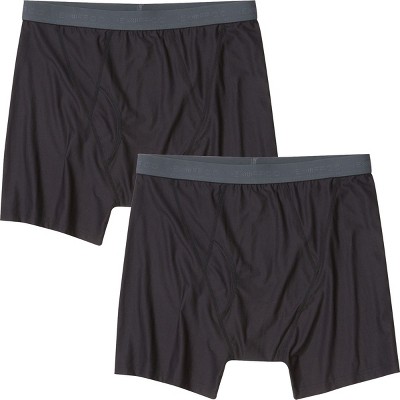 ExOfficio 3" Give-N-Go 2.0 Boxer Briefs 2-Pack - Black