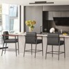 Spruce&Spring Modern Counter Stools  with Metal & Wood - 3 of 4