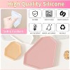 JDICTION 3PC Resin Tray Molds Silicone, Combination Rolling Tray Molds for Epoxy Resin Casting, Serving Tray Art Set - 2 of 4