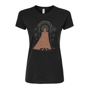 Women's - Disney - Thanks I Get King Magnifico Fitted Graphic T-Shirt - 1 of 3