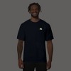 Dalix Rainbow (Glow in the Dark) Embroidered Relaxed Heavy Soft Cotton T Shirt Mens - 2 of 4
