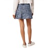 Women's Textured Tweed Ruffle Skirt - APRICOT - 3 of 4