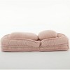 Large Dog Bed, 70"Orthopedic Memory Foam Human Dog Bed, Washable Fuzzy Dog Bed with Plump Pillow for Giant, Large Oversize Dog - 2 of 4