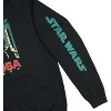 Star Wars Adult Men's Boba Fett Profile Hooded Sweatshirt Pullover Hoodie - 3 of 3