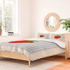 Deny Designs King Rosebud Studio Strawberry Sunshine Duvet Cover Bedding Set Blue - 2 of 4