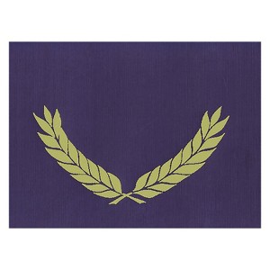 Hayes Gold Foil Stamped Blue Certificate Folder Pack of 30 (H-VA343) - 1 of 1