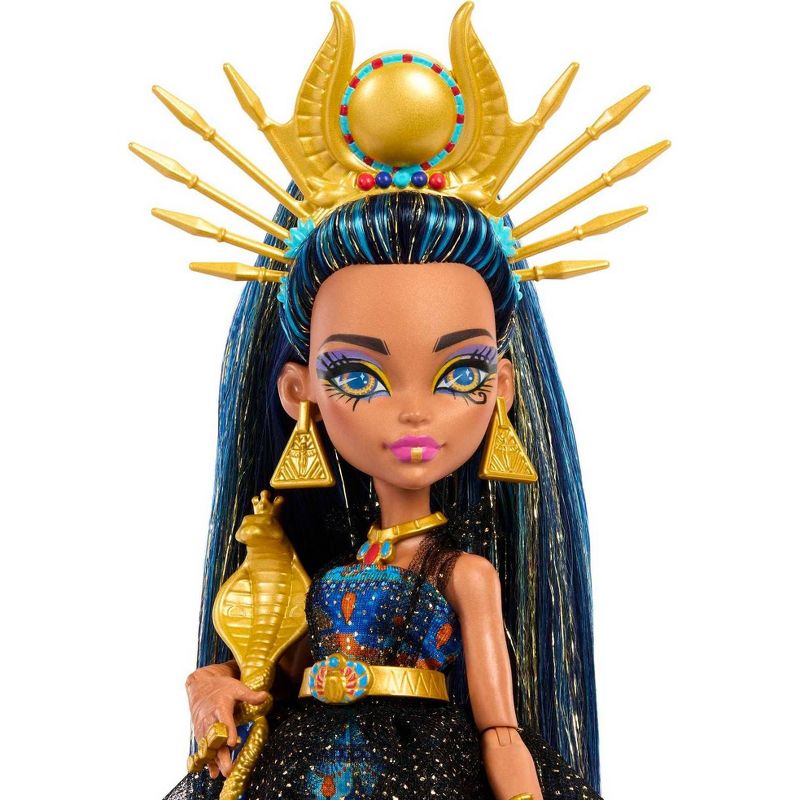 Monster High Cleo De Nile Fashion Doll in Monster Ball Party Dress with Accessories, 2 of 10