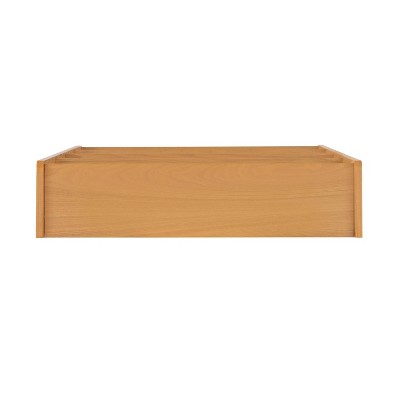 Perry Adjustable White Ash Wood 4-Shelf Bookcase