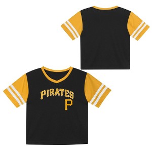 MLB Pittsburgh Pirates Toddler Boys' Pullover Team Jersey - 4T - 1 of 3
