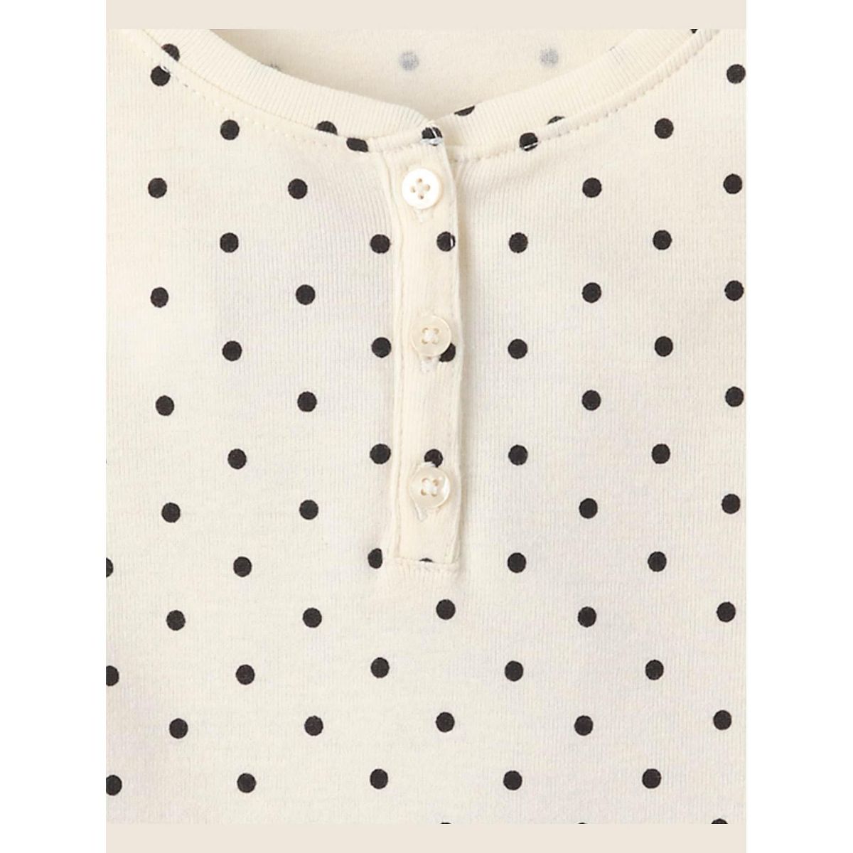 The Children's Place Girls Long Sleeve Print Ribbed Henley Top - thumbnail 8