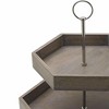 Mikasa Gourmet Basics Hexagon 2-Tier Serving Tray - 4 of 4