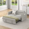 NicBex 2-in-1 Convertible Sleeper Chair,Modern Pull-out Sofa Bed with Adjustable Backrest,Couches with Solid Wood Frame for Living Room - 2 of 4
