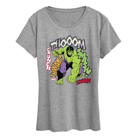 Women's - Marvel - Smash Crunch Short Sleeve Graphic T-Shirt - image 1 of 4