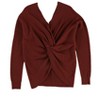 bar III Womens Twist Back Pullover Sweater - 2 of 2