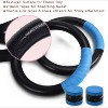 Adjustable Gymnastic Rings for Pull Ups, Non-Slip Training Rings with Long Straps for Home Workout - 4 of 4