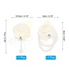 Unique Bargains Beautiful Appearance Versatile Artificial Flowers  Rose Bridesmaid Wrist Flower - 2 of 4