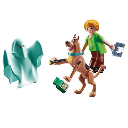 Playmobil,SCOOBY-DOO AND SHAGGY WITH GHOST