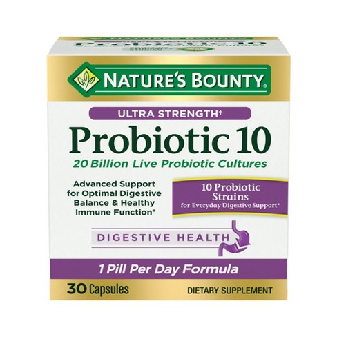 Immune Support Probiotic Dietary Supplement Capsules - 30ct - Up & Up™ :  Target