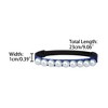 Allegra K Women Shoe Strap Belt Band with Pearls Elastic Shoe Strap 2 Pairs - 3 of 4