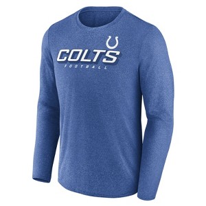 NFL Indianapolis Colts Men's Athleisure Long Sleeve T-Shirt - 1 of 3