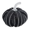 Fabric Plaid Pumpkin Decor, for Holiday Halloween Decoration - 2 of 4