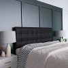 Emma and Oliver Button Tufted Upholstered Headboard - image 3 of 4