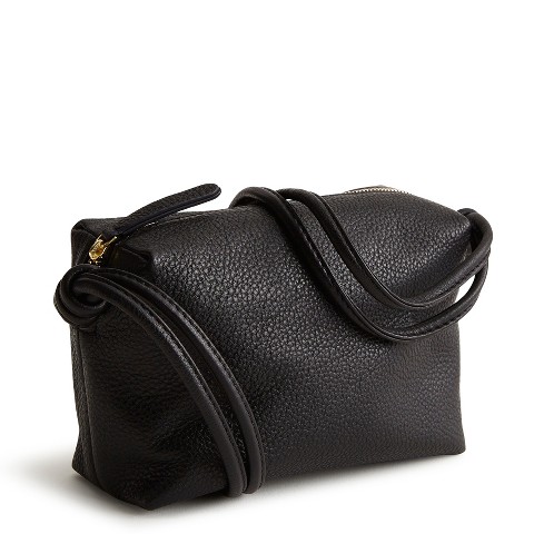 Vera Bradley Women's Leather Blake Crossbody Bag Moonless Night